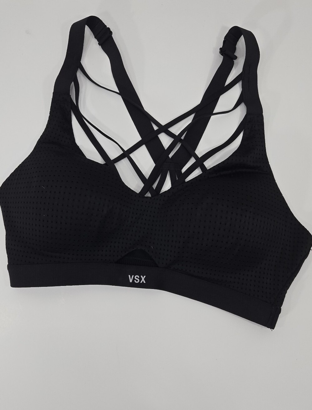 VSX Victoria's Secret black sports bra